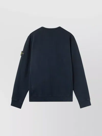 Stone Island Round Neck Sweater In Pink