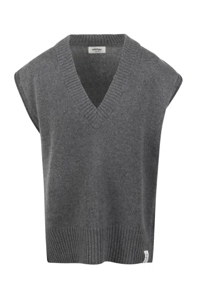 Ottod'ame - Vest - 461362 - Grey In Gray