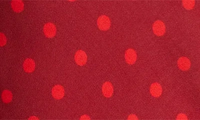 Princess Polly Good Graces Long Sleeve Minidress In Red