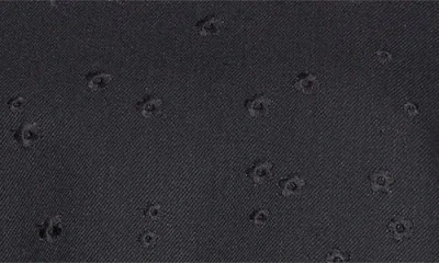 Cecilie Bahnsen Barbara Floral-embroidered Cotton-gabardine Top In Black