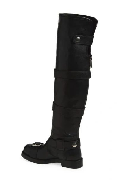 Dolce & Gabbana Saint Laurent Havana Havana Transparent Acetate Glasses In Black