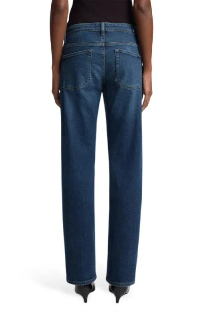 7 For All Mankind Calie Ankle Straight Leg Jeans In Multi