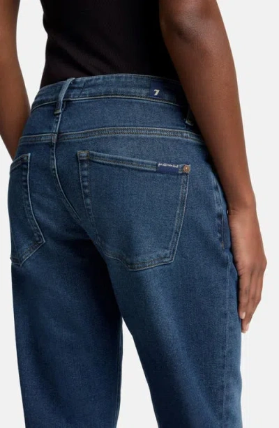 7 For All Mankind Calie Ankle Straight Leg Jeans In Multi