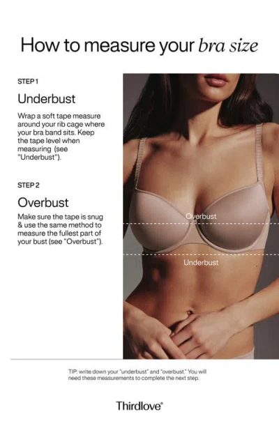 Thirdlove 24/7® Classic Second Skin Unlined Bra In Brown