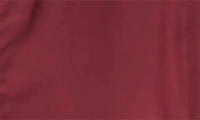 L'agence Kylo Belted Cotton Blend Shirtdress In Burgundy