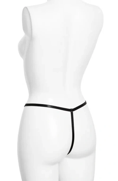 Kilo Brava Lace G-string In Black