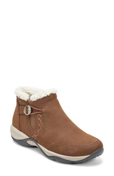 Easy Spirit Women's Erique Cozy Cold Weather Booties In Brown