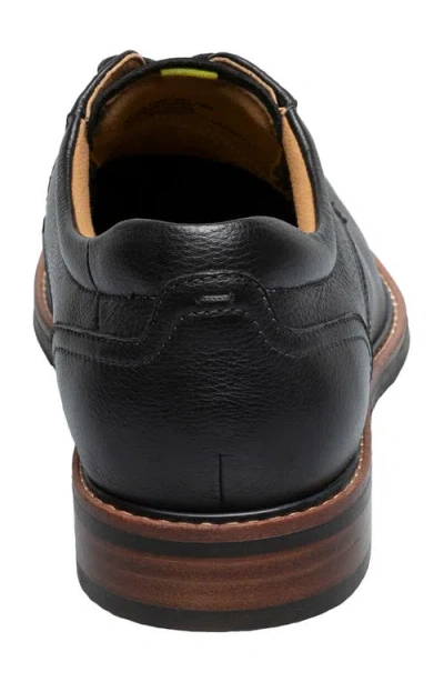 Florsheim Norfolk Plain Toe Derby In Black Ch