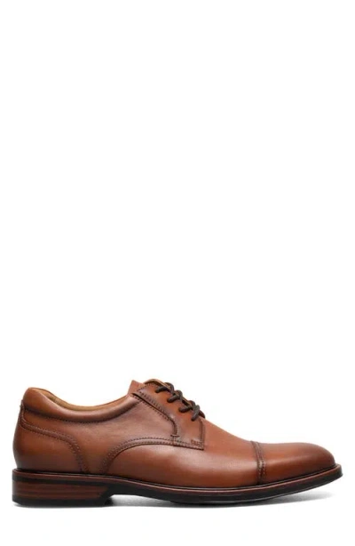 Florsheim Traveler Cap Toe Derby In Brown