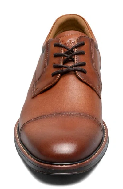 Florsheim Traveler Cap Toe Derby In Brown