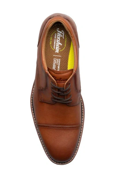 Florsheim Traveler Cap Toe Derby In Brown