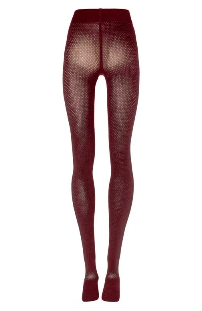Wolford Velvet De Luxe Tights In Multi