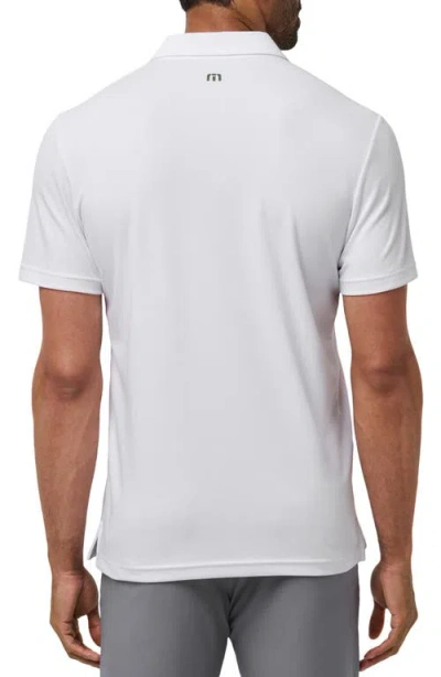 Travismathew Perfect Memory Chest Stripe Cotton Blend Piqué Polo In Multi