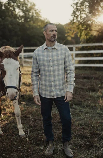 The Normal Brand Hudson Flannel Button-up Shirt In Neutral