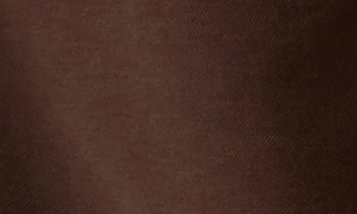 The Normal Brand Tailored Terry Shirt Jacket In Brown