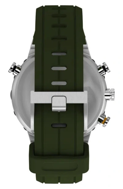 Timex Expedition Tide-tem-compass 45mm In Green