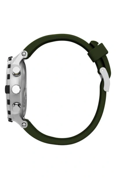 Timex Expedition Tide-tem-compass 45mm In Green