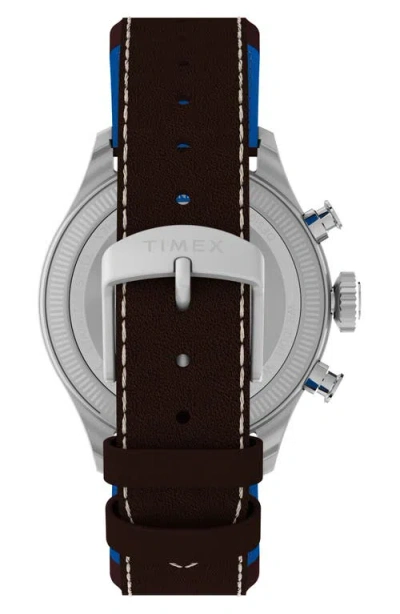 Timex X Pan Am Waterbury Ace 41mm In Brown
