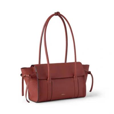 Mulberry Small Soft Bayswater Shoulder Bag In Red