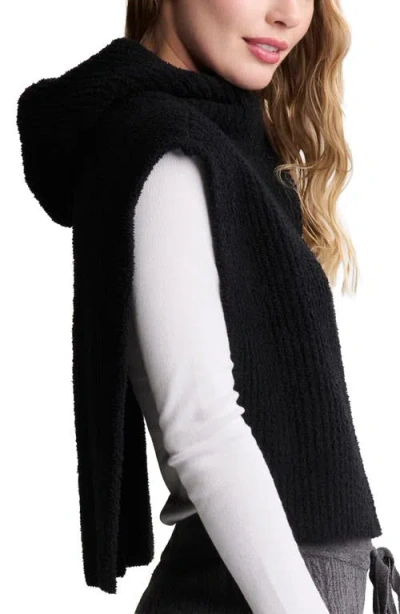 Barefoot Dreams Cozychic® Rib Balaclava In Black