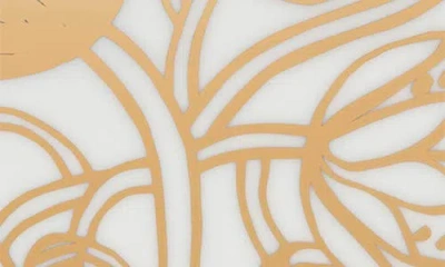 Marimekko Tiara Stoneware Plate In Gold