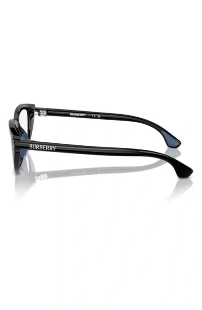 Burberry 45mm Cat Eye Optical Glasses In Black