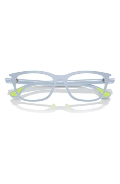 Burberry 49mm Rectangular Optical Glasses In Gray