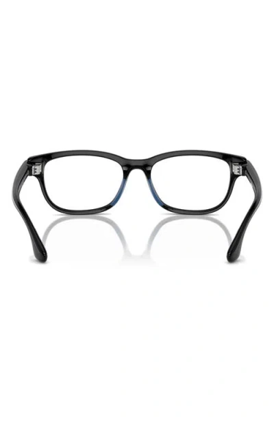 Burberry 49mm Rectangular Optical Glasses In Brown