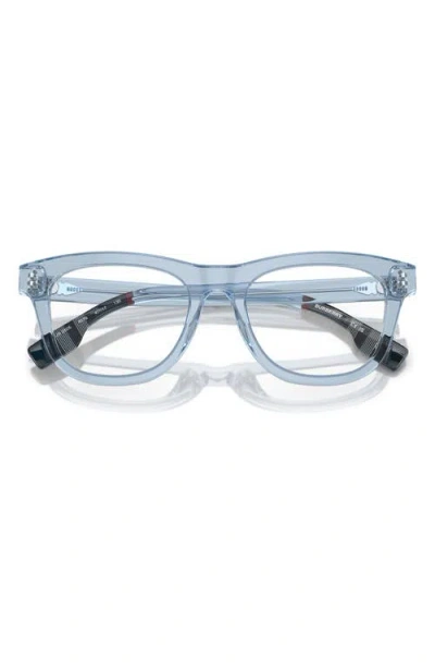 Burberry 45mm Square Optical Glasses In Gray