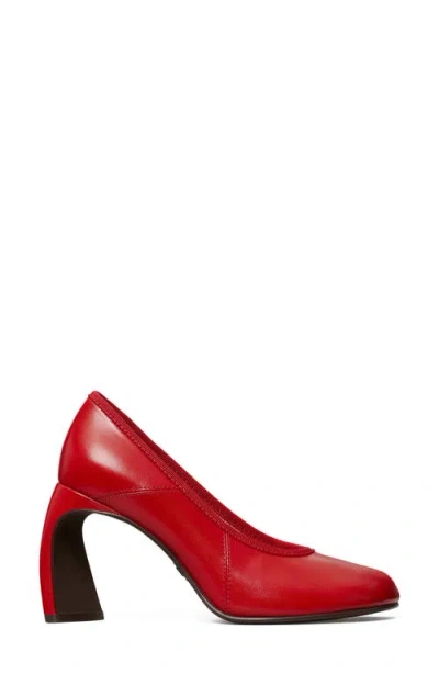 Tory Burch Pointed Toe Pump In Red