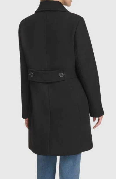 Andrew Marc Emmeline Wool Blend Coat In Multi