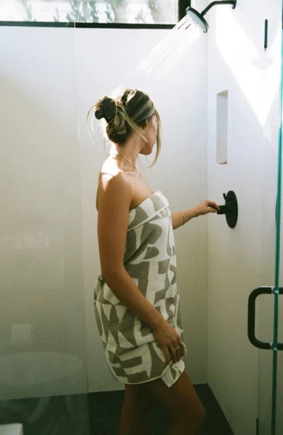 Slowtide Upton Bath Towel In Brown