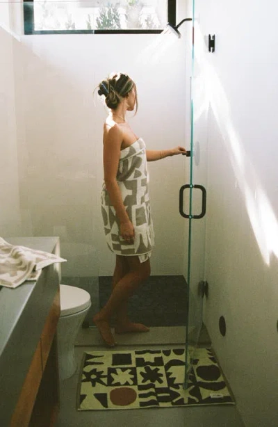 Slowtide Upton Bath Mat In Black