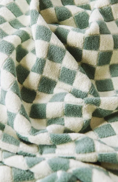 Slowtide Mate Bath Towel In Green