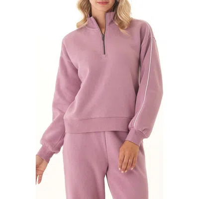 Threads 4 Thought Constance Triblend Fleece Quarter Zip In Multi