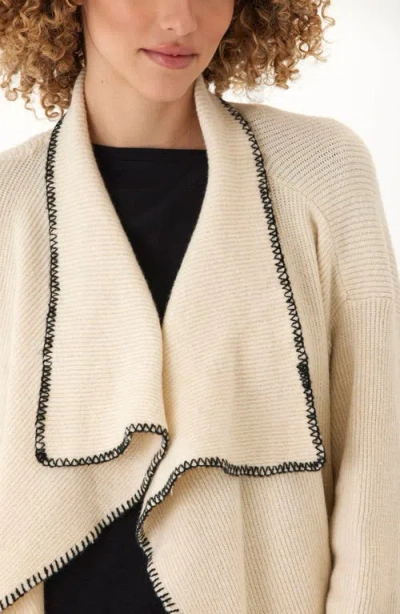 Threads 4 Thought Esme Cozy Blanket Stitch Waterfall Cardigan In Multi