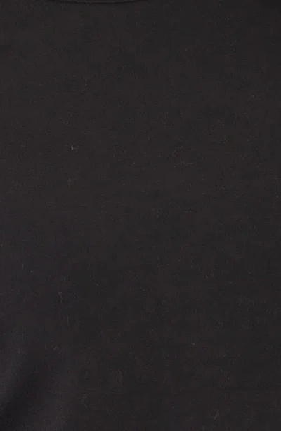 Threads 4 Thought Lucia Luxe Jersey Ruched Long Sleeve T-shirt In Black