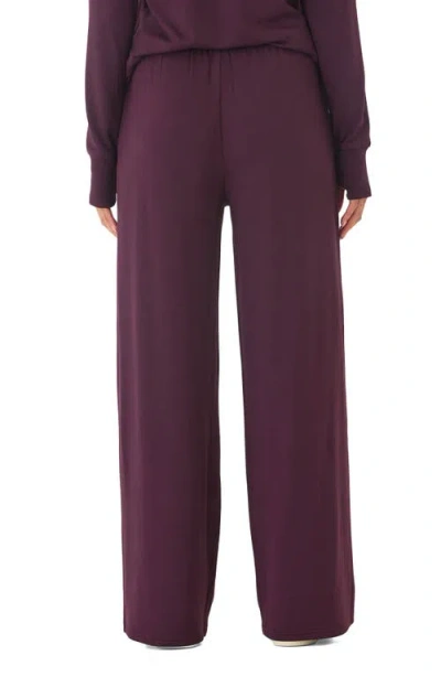 Threads 4 Thought Esmeralda Feather Wide Leg Pants In Purple