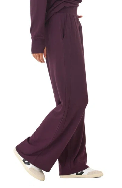 Threads 4 Thought Esmeralda Feather Wide Leg Pants In Purple