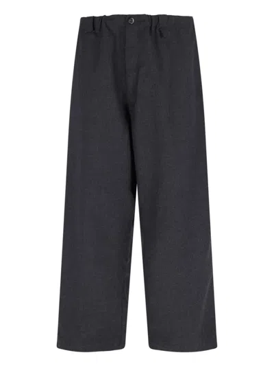 Willy Chavarria Button-up Trousers In Gray