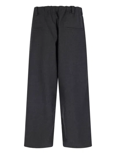 Willy Chavarria Button-up Trousers In Gray