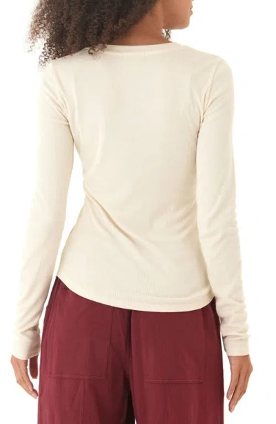 Threads 4 Thought Akia Feather Rib Henley In Multi