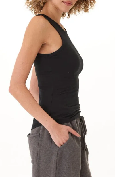 Threads 4 Thought Elaine Luxe Jersey Tank In Black