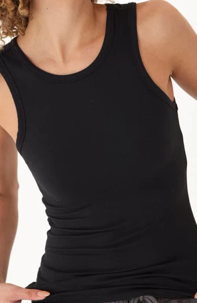 Threads 4 Thought Elaine Luxe Jersey Tank In Black