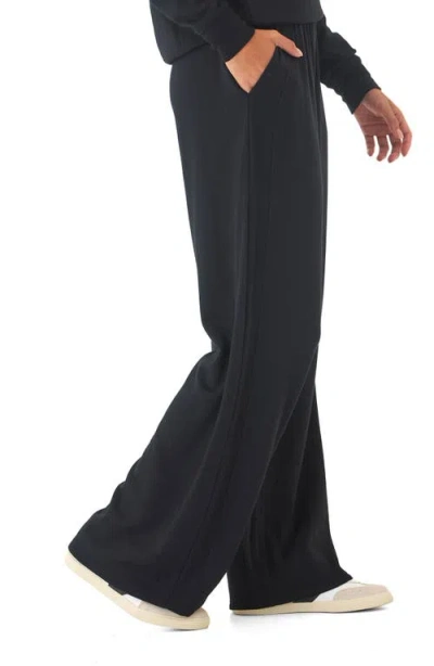 Threads 4 Thought Esmeralda Feather Wide Leg Pants In Black