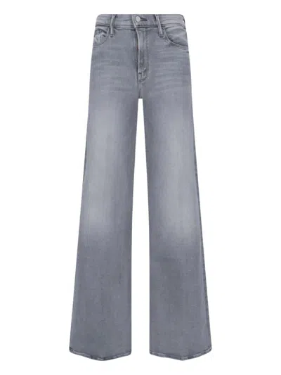 Mother The Twister Heel Jeans In Gray