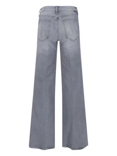 Mother The Twister Heel Jeans In Gray