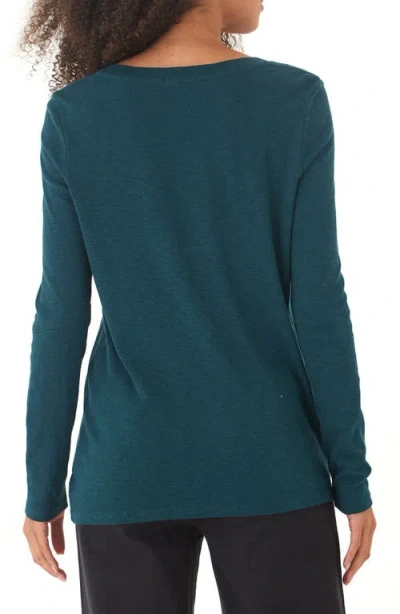 Threads 4 Thought Agatha Texture Slub Long Sleeve T-shirt In Red