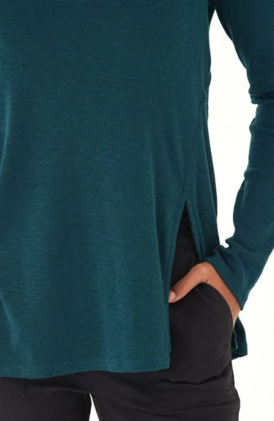 Threads 4 Thought Agatha Texture Slub Long Sleeve T-shirt In Red