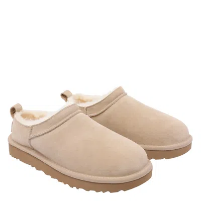 Ugg Mules " Classic Micro" In Neutral